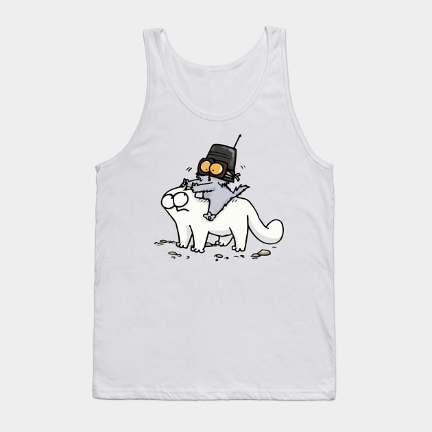 simon's cat Tank Top by ProjectDogStudio